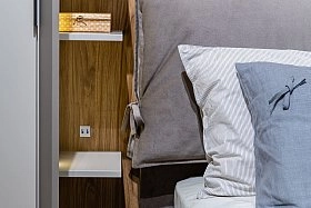 Секция для кровати Soho беж 160