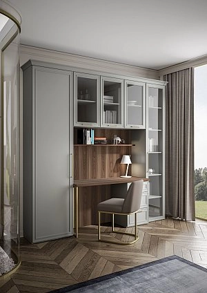 Элемент карниза Монреаль серый для внешнего угла