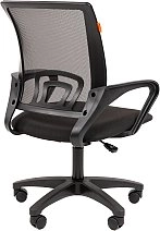 Кресло VT_Chairman 696 LT сетка/ткань черный пластик