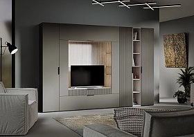 Секция для телевизора Soho графит