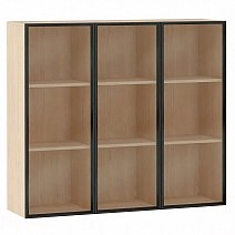 Шкаф-витрина трехстворчатый Chelsea,Rimini