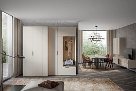 Шкаф двухстворчатый Soho беж