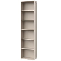 Стеллаж прямой Монреаль беж торцевой