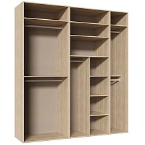 Шкаф пятистворчатый Некст со стеклом