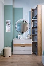 Зеркало навесное Soho беж