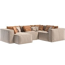 Диван Brioche Premier+ П-образный без подушек