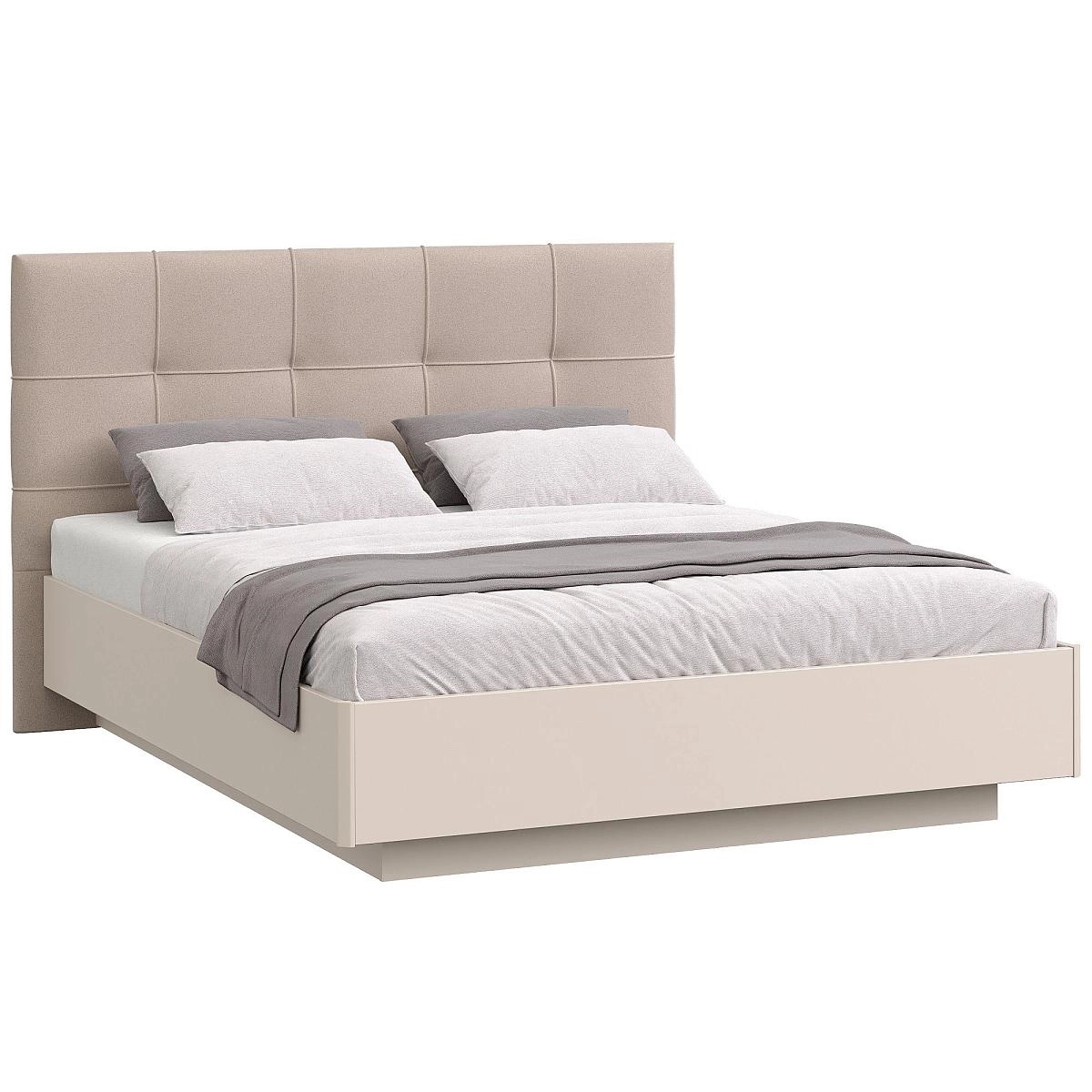 Кровать двуспальная 160х200 Молле с подъемным механизмом, основание щитовое