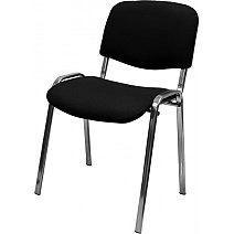 Стул Ичэйр Рио(ИЗО) РС 10 ткань черная 101, каркас под хром