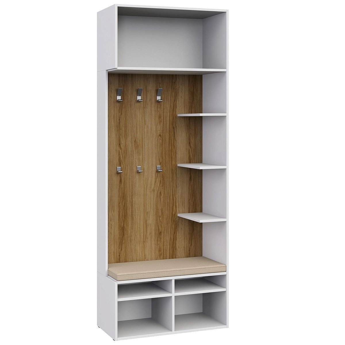 Секция для прихожей Soho белая