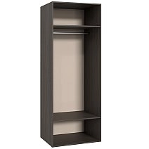 Шкаф двухстворчатый Сохо графит