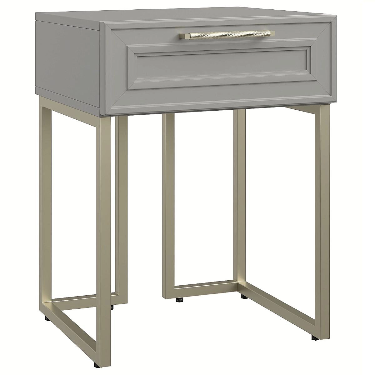 Тумба прикроватная Монреаль серый