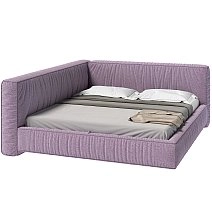 Кровать двуспальная Brioche Premier угловая левая с подъемным механизмом 180х200