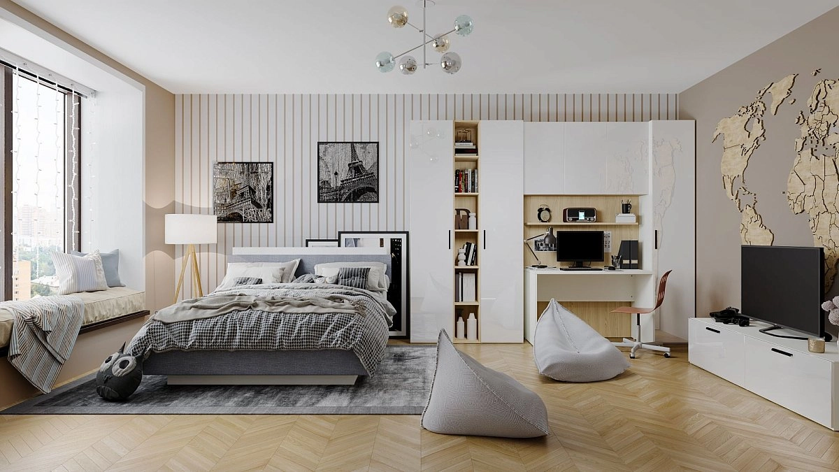 Стол письменный Chelsea,Montreal,Rimini,Soho белая 60х120