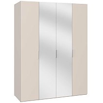 Шкаф четырехстворчатый Soho беж с зеркалами