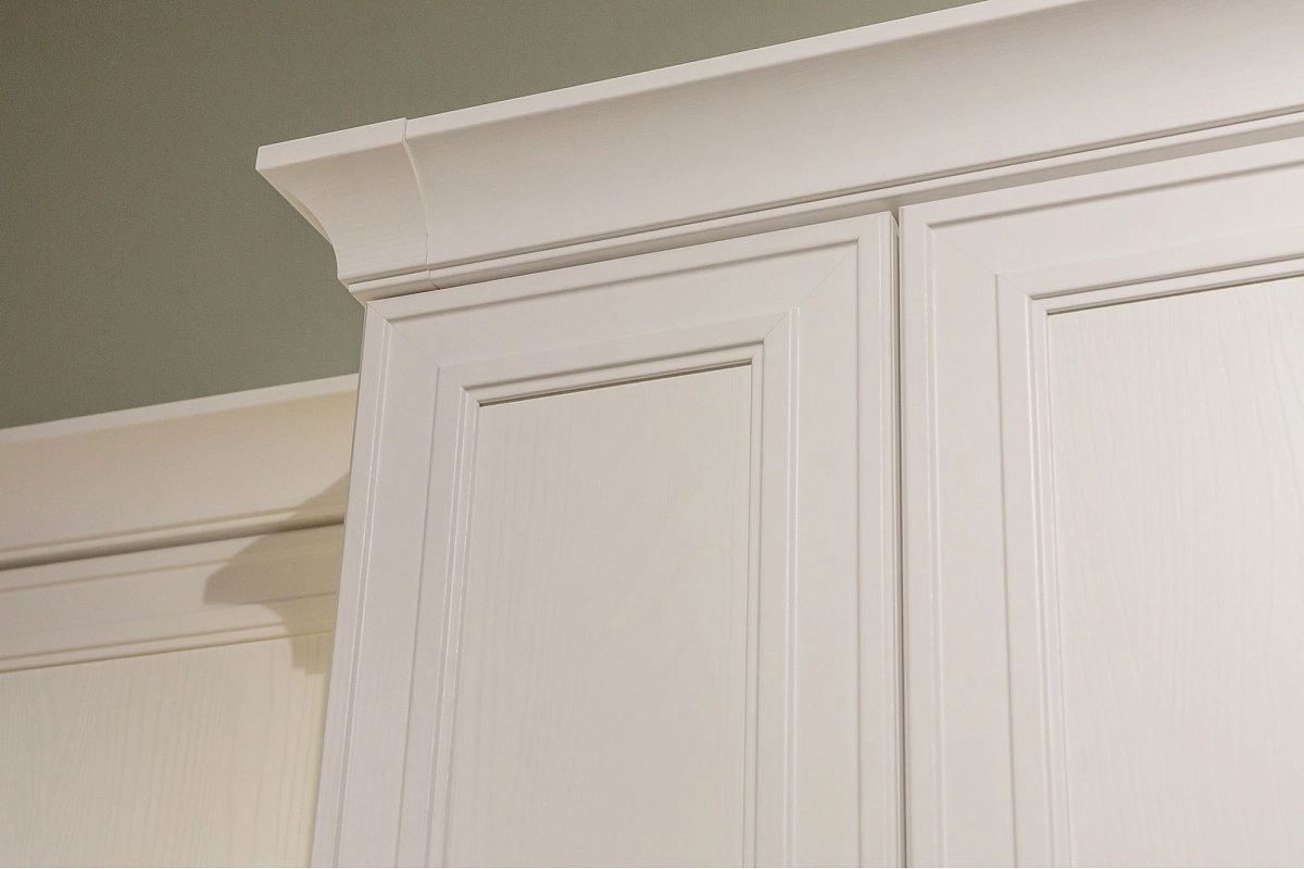 Элемент карниза Montreal белый для внешнего угла