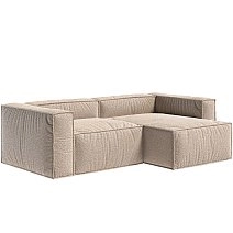 Диван Brioche компактный угловой пр\лев Premier+ без подушек