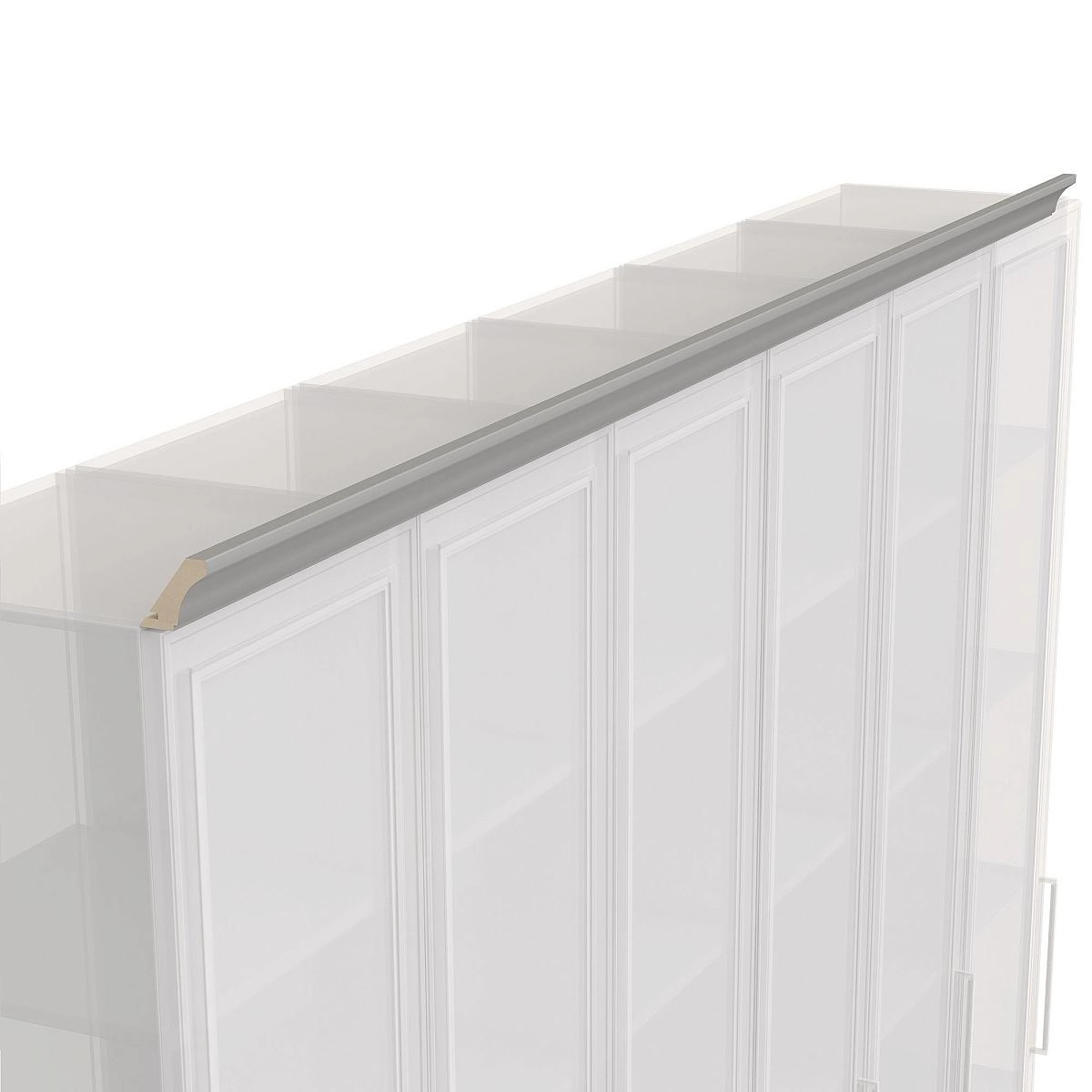 Элемент карниза Montreal серый