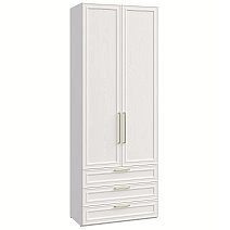 Шкаф двухстворчатый Монреаль белый