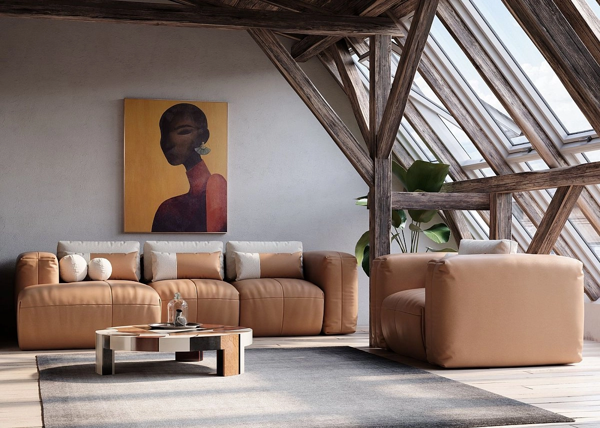 Кресло Brownie Basic с широкими подлокотниками без механизма