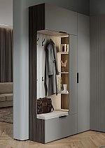 Секция для прихожей Soho графит