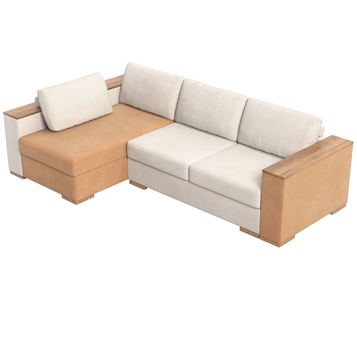 Диван Монако Оптимум левый