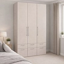 Шкаф трехстворчатый Soho беж