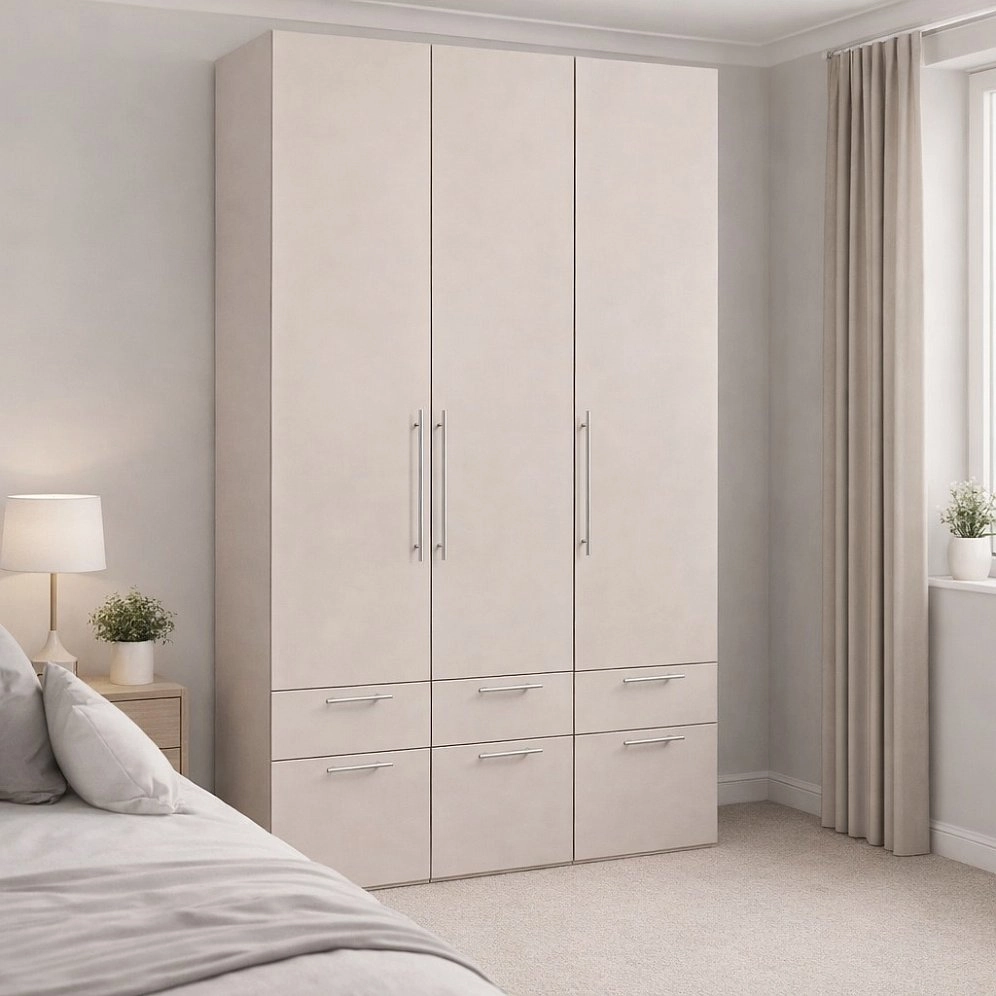 Шкаф трехстворчатый Soho беж