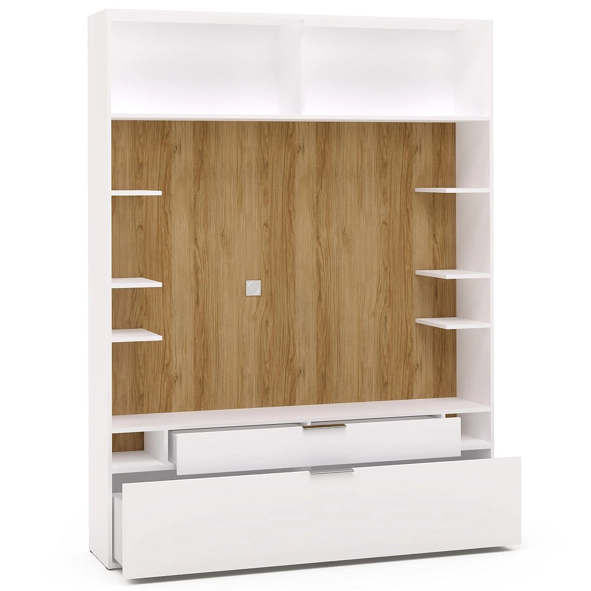 Секция для телевизора Сохо белая