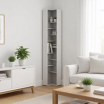 Стеллаж угловой Montreal белый