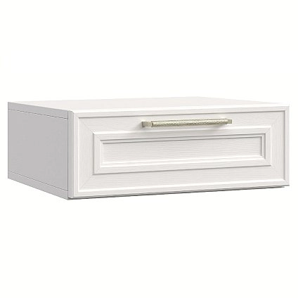 Тумба навесная прикроватная Монреаль белый
