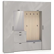 Комплект для прихожей Chelsea серая №25