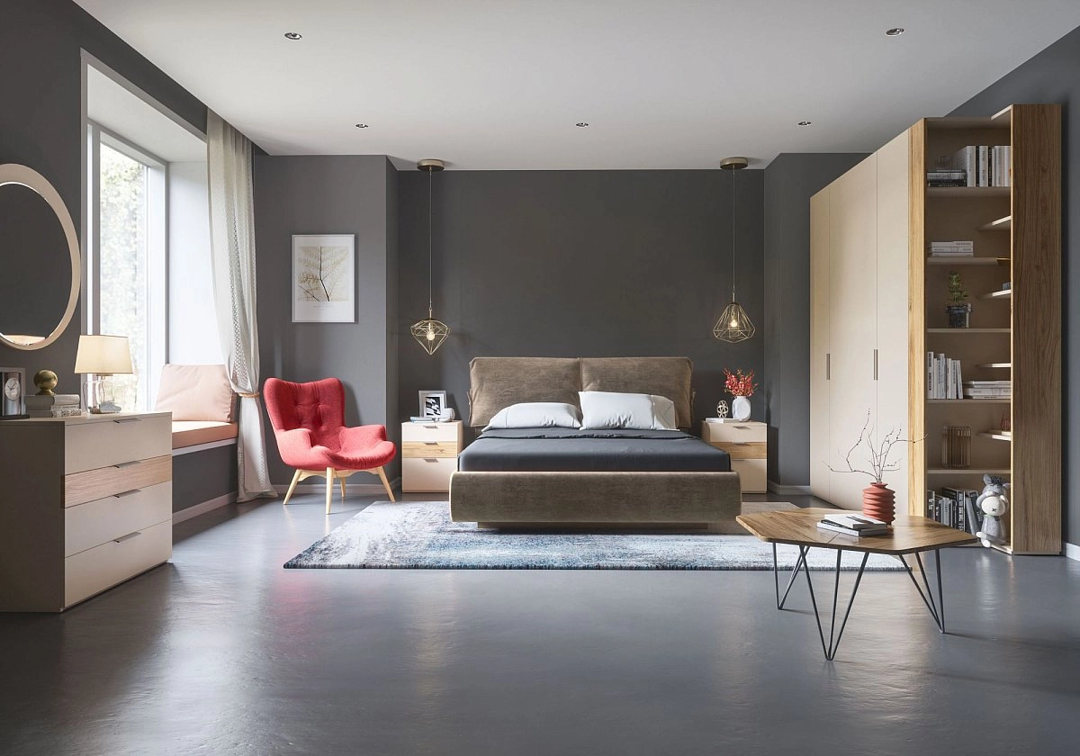 Шкаф двухстворчатый Soho беж