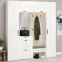 Комплект для прихожей Chelsea белая №33