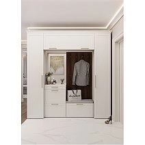 Элемент карниза Montreal белый для внешнего угла