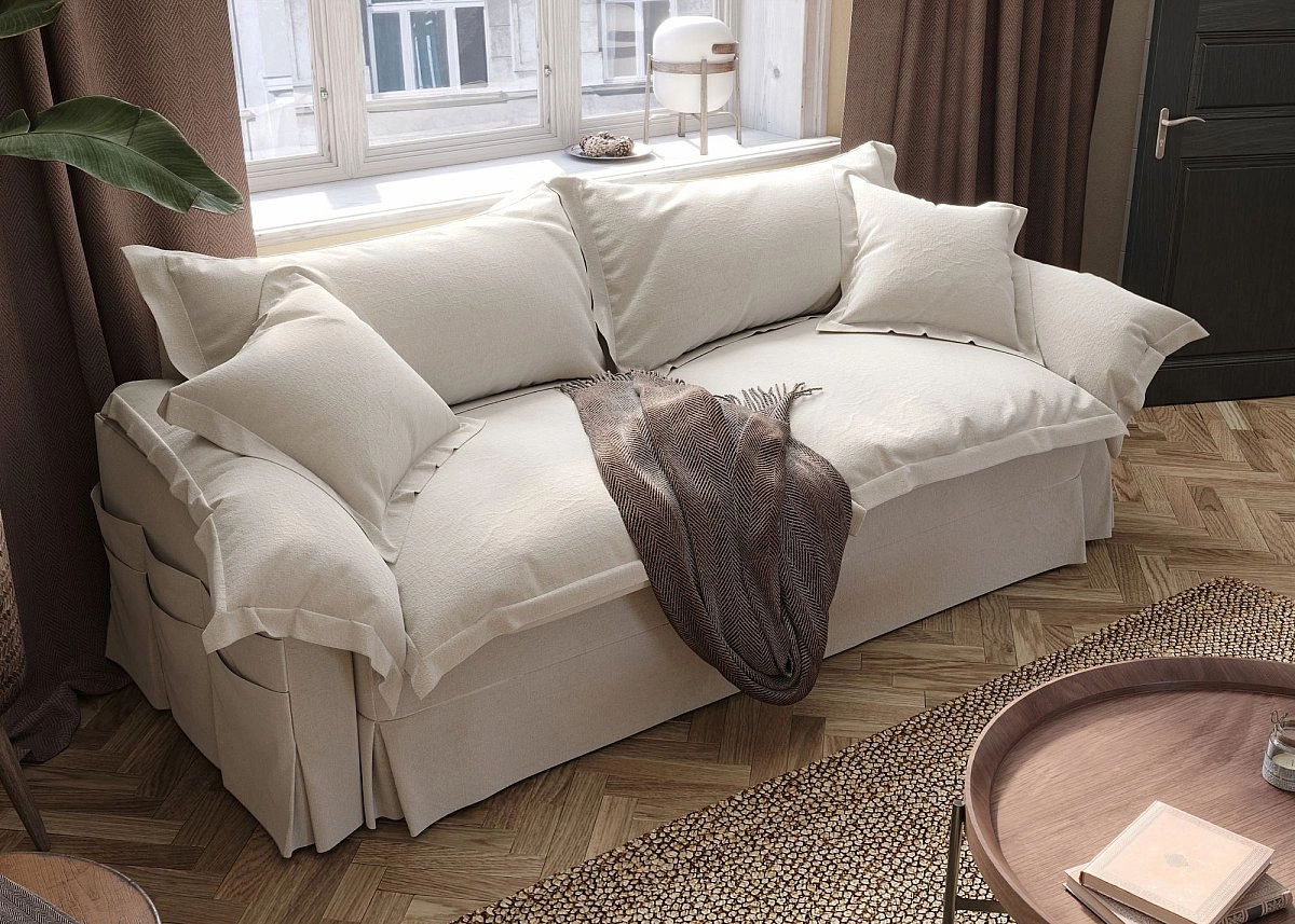 Диван Villaggio угловой большой пр\лев Basic