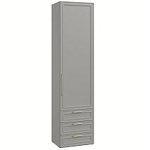 Шкаф одностворчатый Монреаль серый