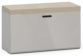 Тумба для обуви 1дв.откидная, Saga Latte дл.770