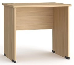 Стол письмен.640х800 (загл.беж,опоры черн.,кромкаК7)