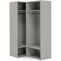 Шкаф угловой Монреаль серый