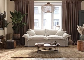Диван Villaggio угловой большой пр\лев Basic