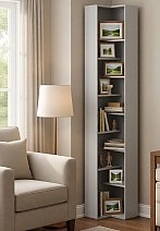 Стеллаж угловой Chelsea серая