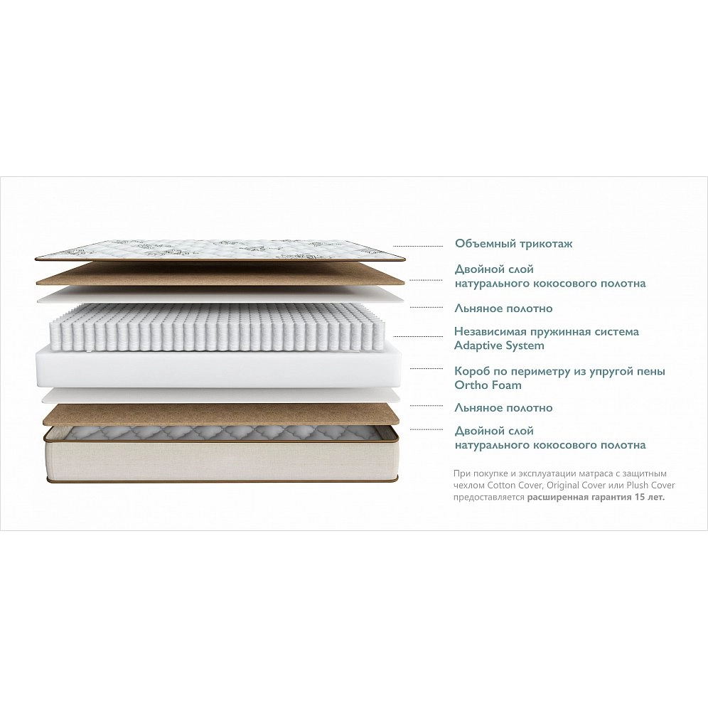 Матрас двуспальный Dream favorite 160х200