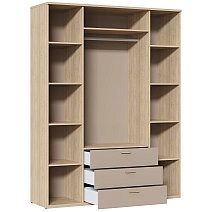 Шкаф четырехстворчатый Алтея тауп