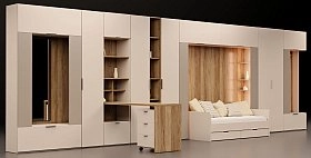 Секция для кровати Soho беж 180, кровати-дивана