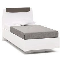 Кровать односпальная Soho белая 90х200