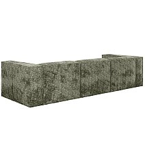 Диван Brioche Premier угловой пр\лев с широкими подлокотниками