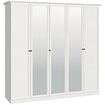 Шкаф пятистворчатый Камилла с зеркалами