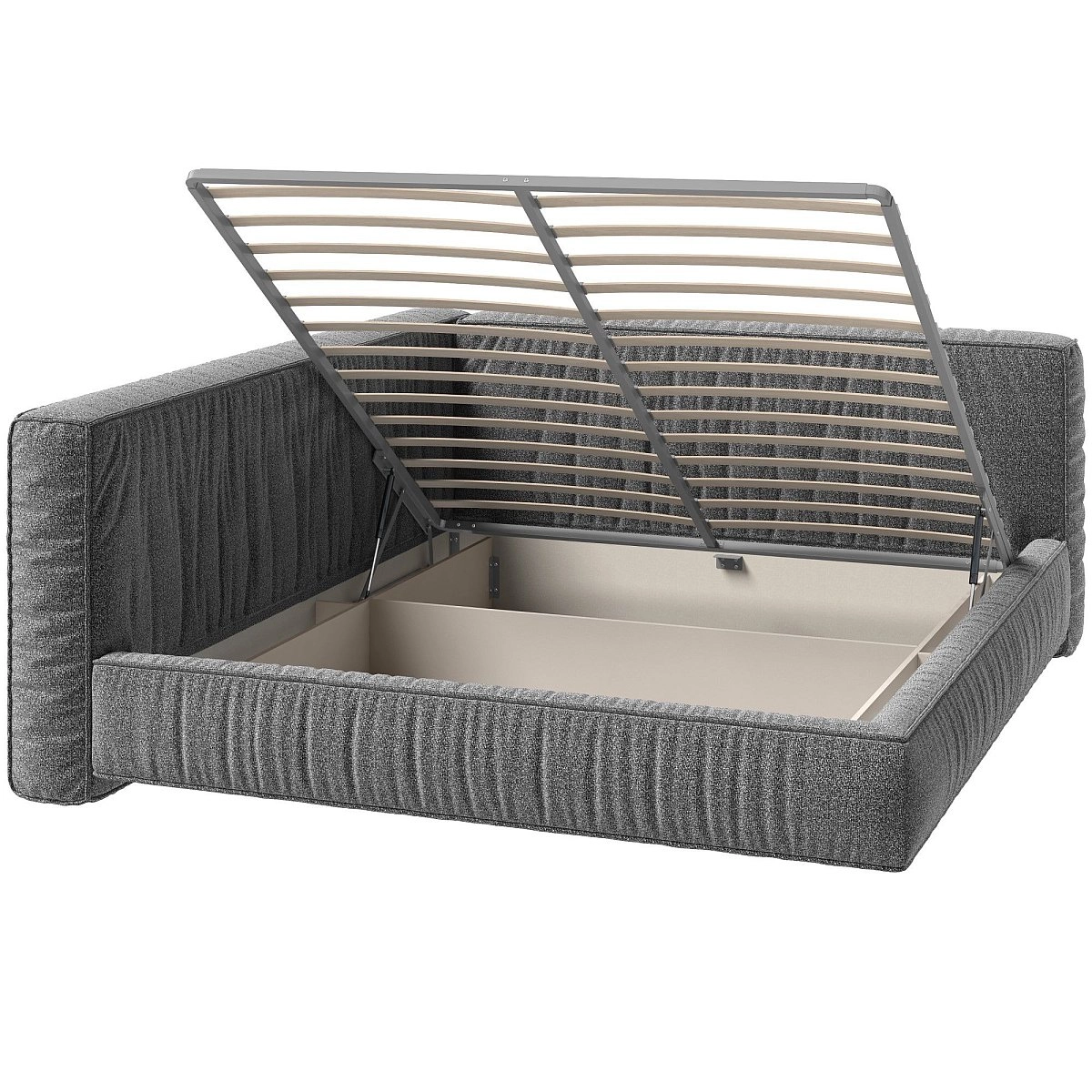 Кровать двуспальная Brioche Optimum угловая левая с подъемным механизмом 180х200