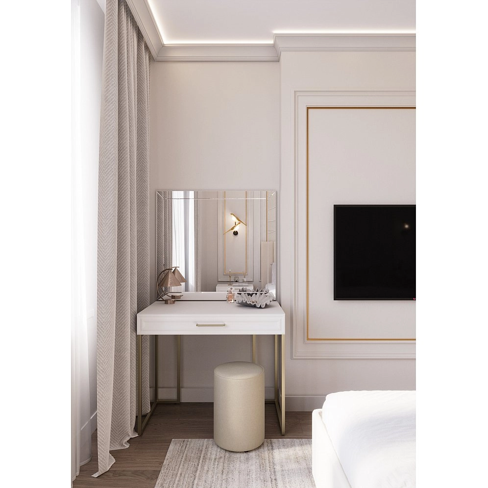 Стол туалетный Montreal белый