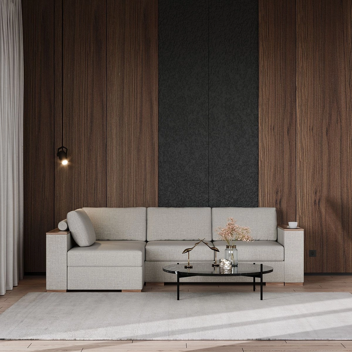 Диван Монако Ферст правый